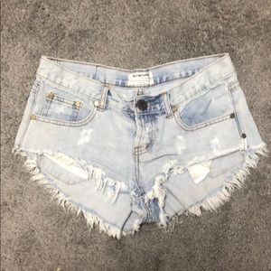 One teaspoon shorts (bonitas)